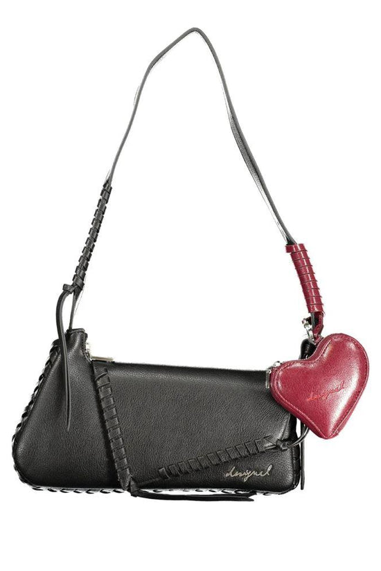 Desigual Schwarze Damen-Handtasche aus Polyurethan by Desigual