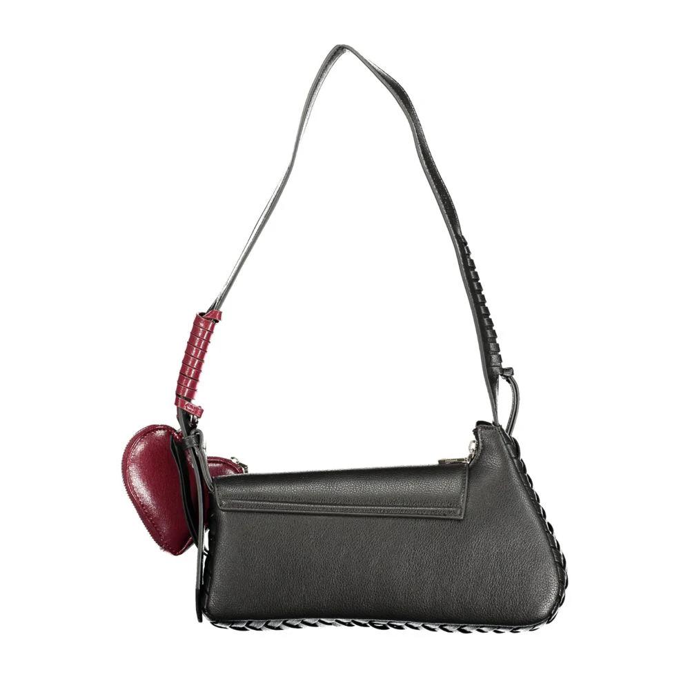 Desigual Schwarze Damen-Handtasche aus Polyurethan by Desigual