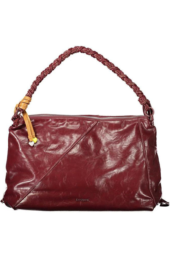 Desigual Burgundy Polyurethane Women Handbag by Desigual