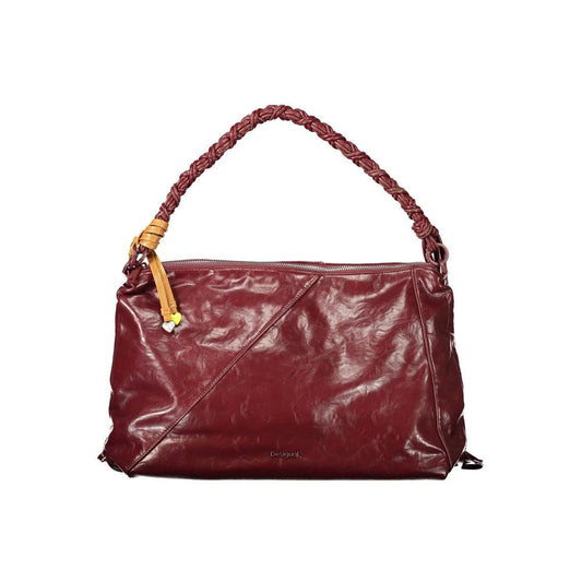 Desigual Burgundy Polyurethane Women Handbag by Desigual