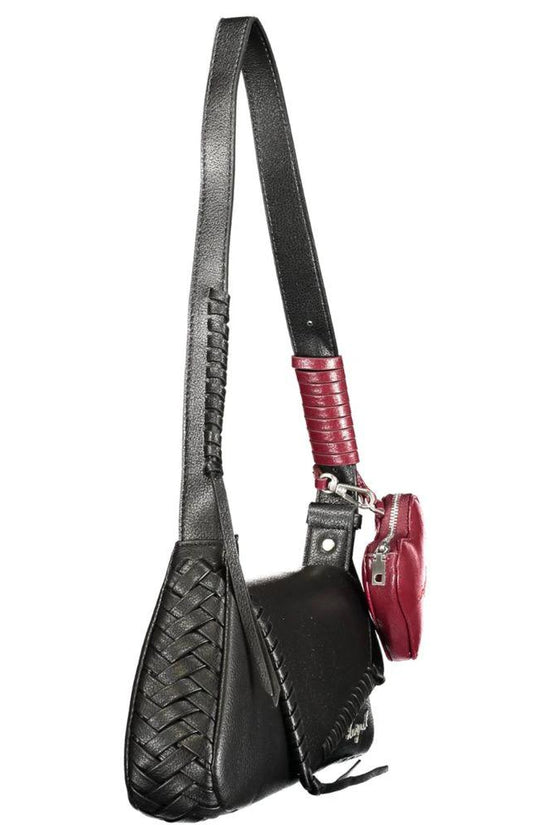 Desigual Schwarze Damen-Handtasche aus Polyurethan by Desigual