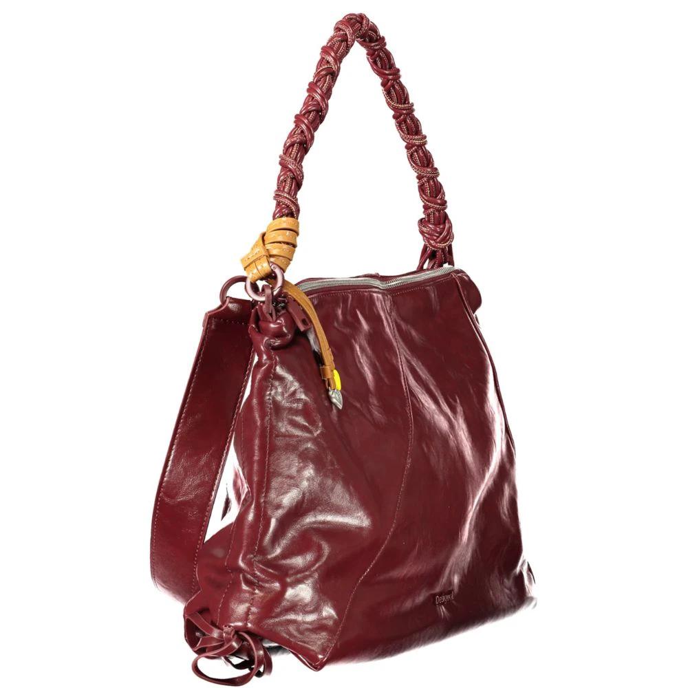 Desigual Burgundy Polyurethane Women Handbag by Desigual