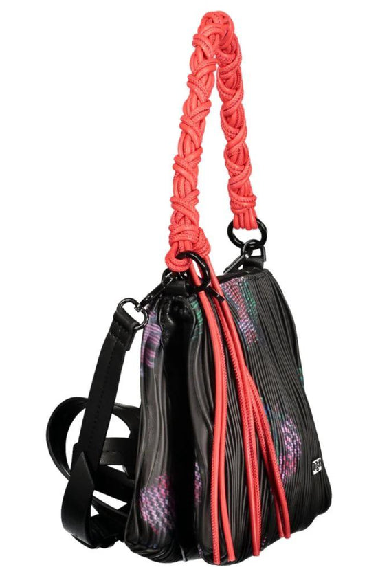 Desigual Schwarze Handtasche aus Polyethylen by Desigual