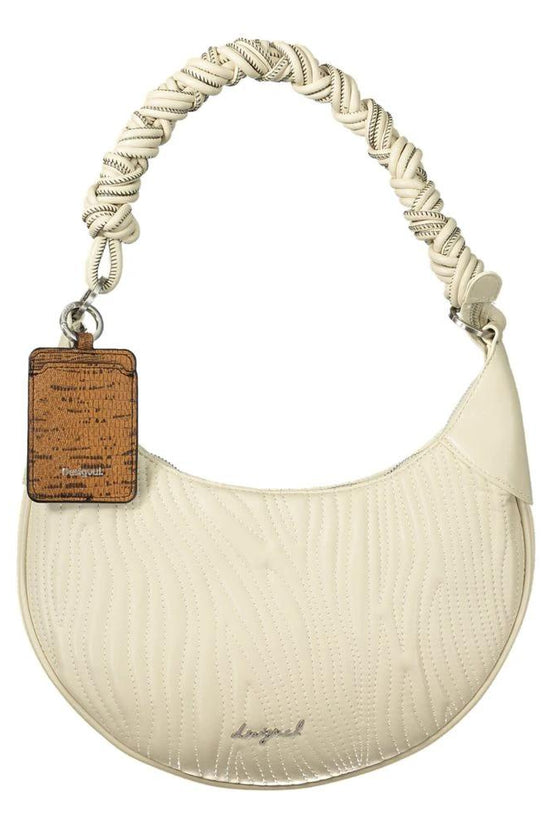 Desigual Bianco Poliuretano Damenhandtasche by Desigual