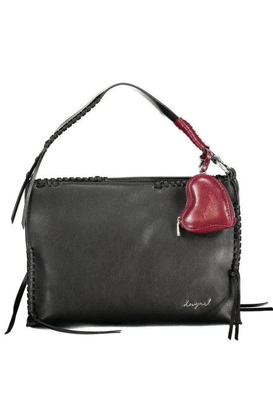 Desigual Nero Poliuretano Damen Handtasche by Desigual