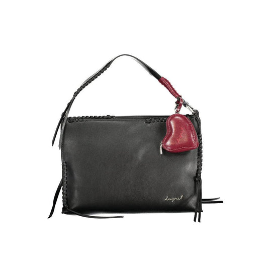 Desigual Nero Poliuretano Damen Handtasche by Desigual
