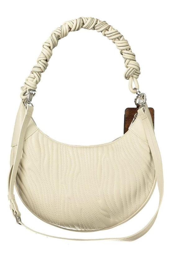 Desigual Bianco Poliuretano Damenhandtasche by Desigual
