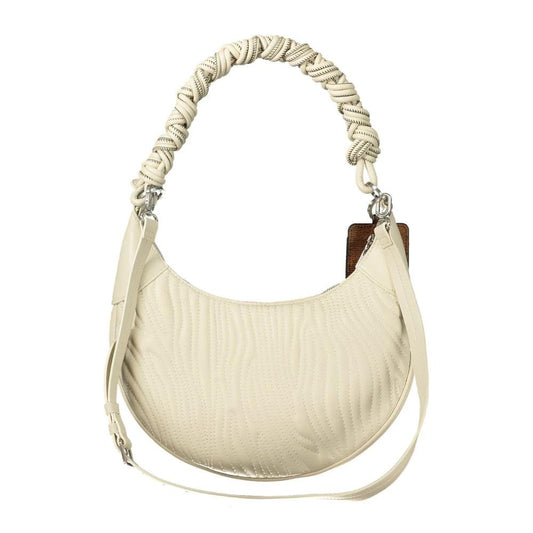 Desigual Bianco Poliuretano Damenhandtasche by Desigual