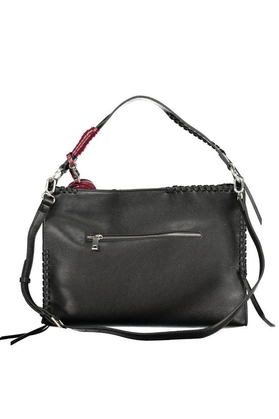 Desigual Nero Poliuretano Damen Handtasche by Desigual