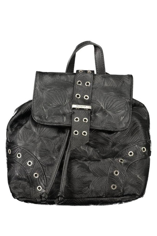Desigual Schwarzer Rucksack aus Polyurethan für Damen by Desigual