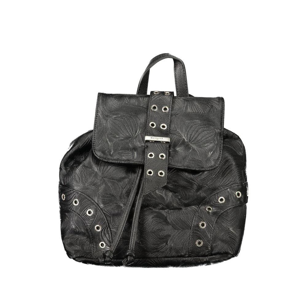 Desigual Schwarzer Rucksack aus Polyurethan für Damen by Desigual