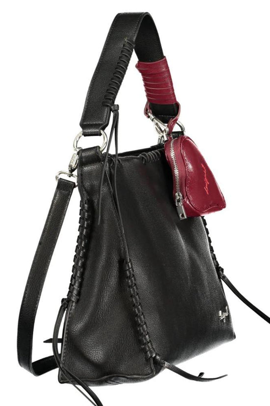 Desigual Nero Poliuretano Damen Handtasche by Desigual