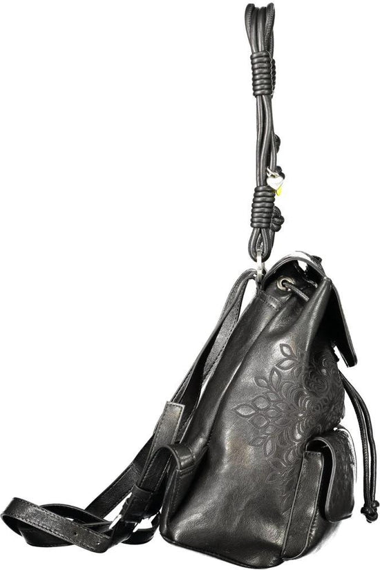 Desigual Schwarzer Mini-Rucksack aus Polyurethan für Damen by Desigual