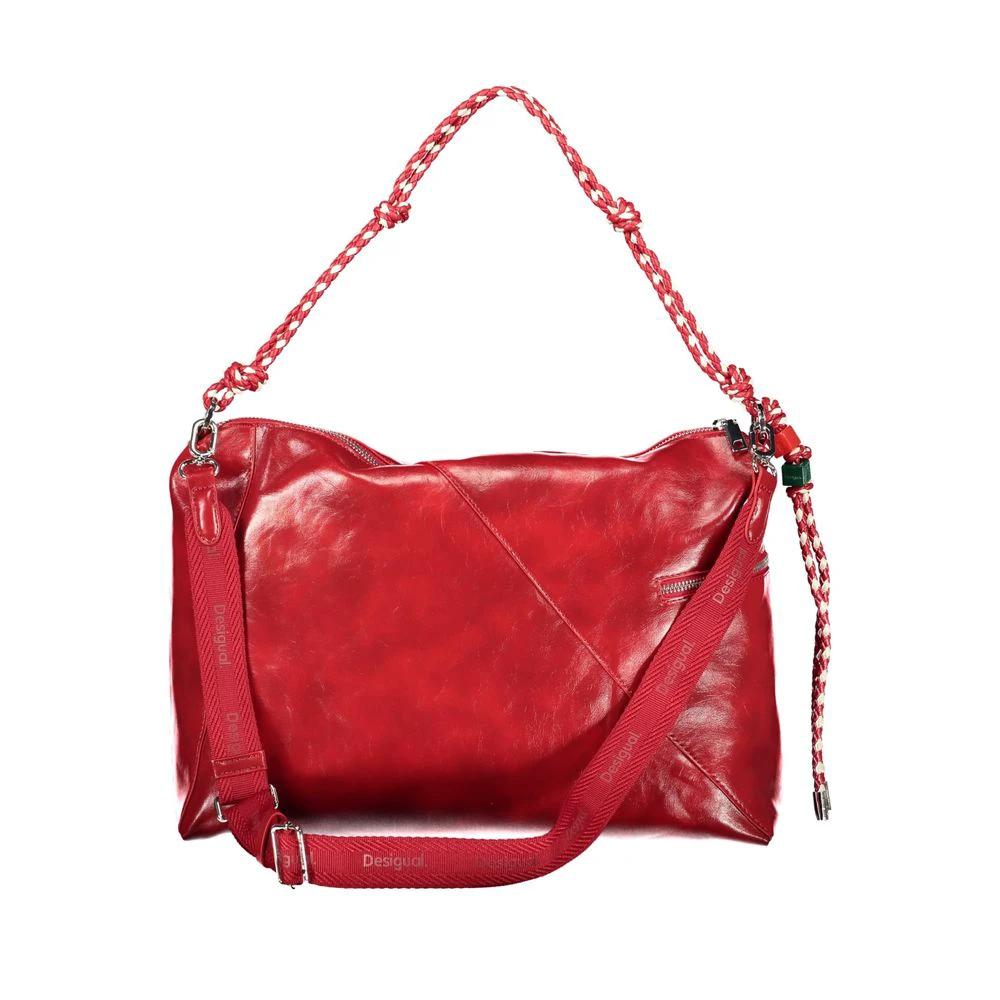 Desigual Rote Handtasche aus Polyurethan für Damen by Desigual