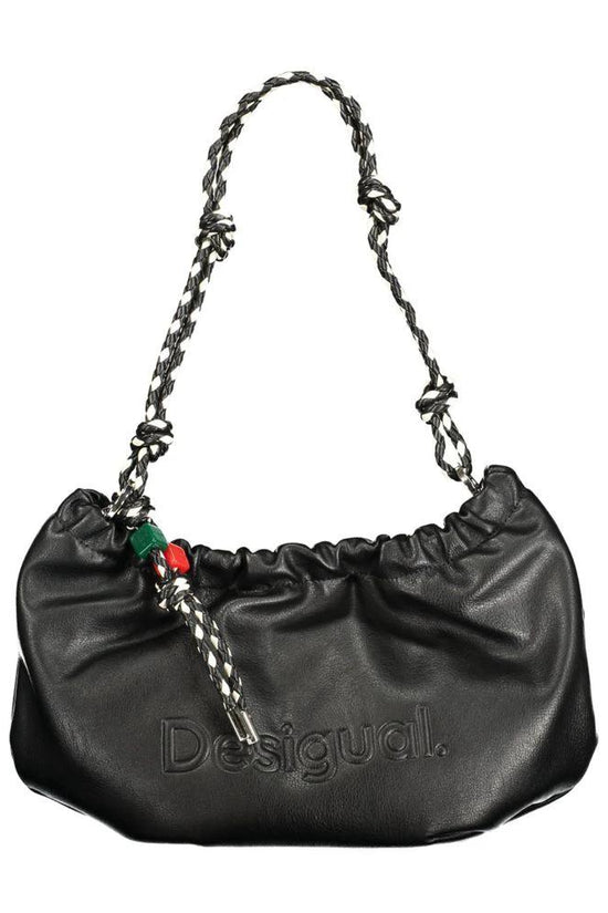 Desigual Schwarze Damen-Handtasche aus Polyurethan by Desigual
