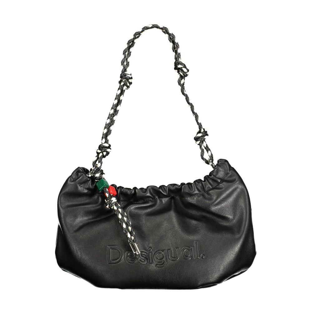 Desigual Schwarze Damen-Handtasche aus Polyurethan by Desigual