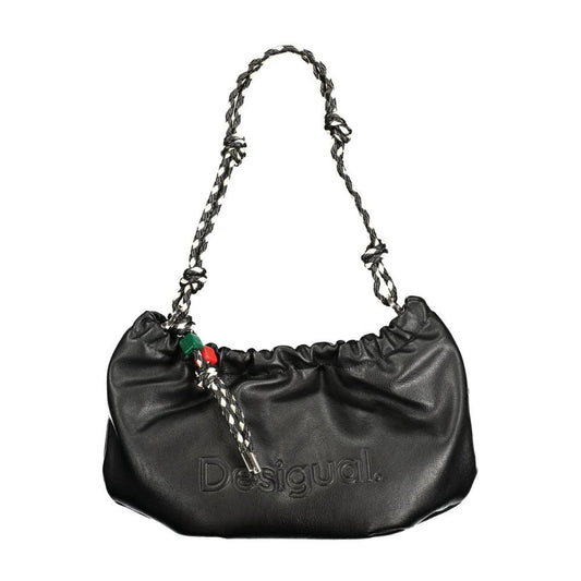 Desigual Schwarze Damen-Handtasche aus Polyurethan by Desigual