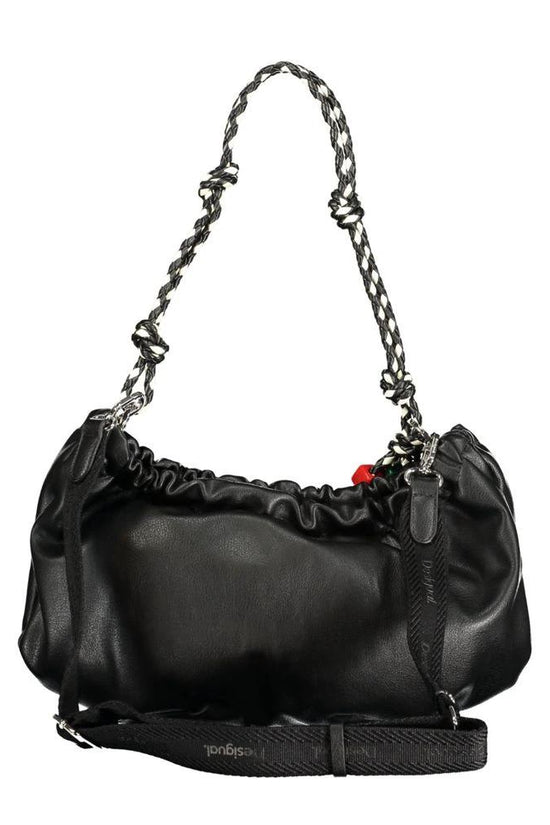 Desigual Schwarze Damen-Handtasche aus Polyurethan by Desigual