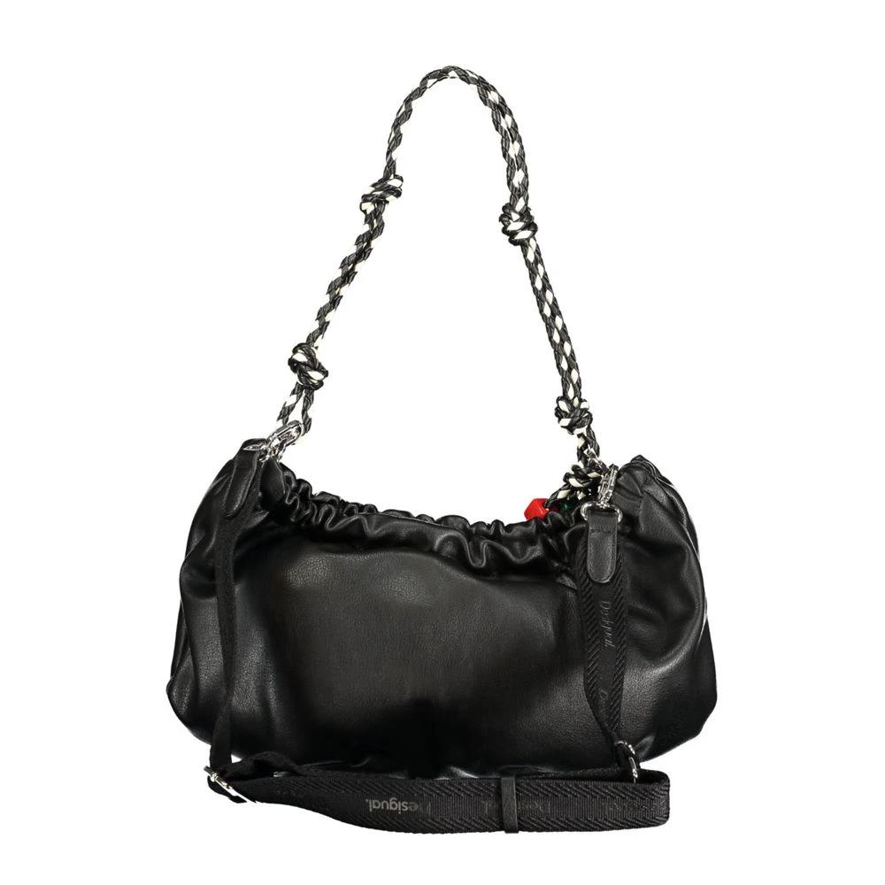 Desigual Schwarze Damen-Handtasche aus Polyurethan by Desigual