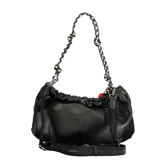 Desigual Schwarze Damen-Handtasche aus Polyurethan by Desigual