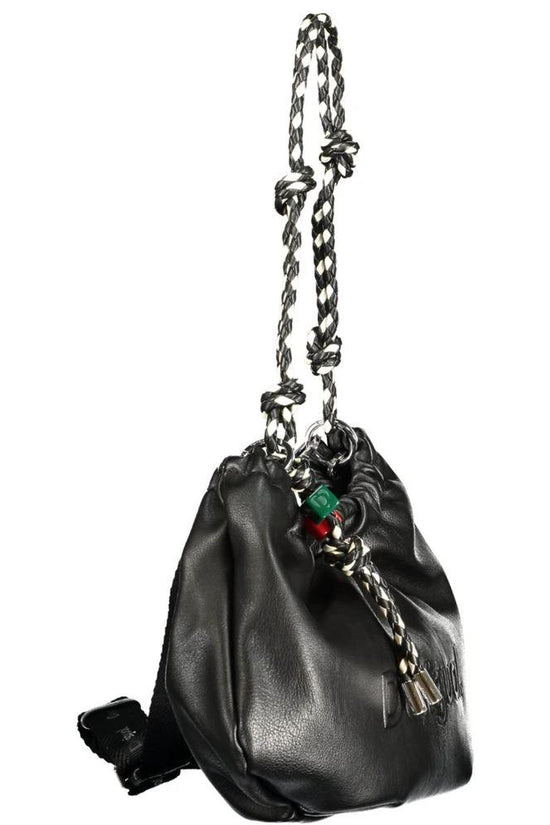 Desigual Schwarze Damen-Handtasche aus Polyurethan by Desigual