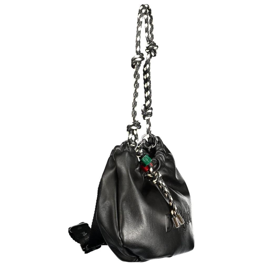 Desigual Schwarze Damen-Handtasche aus Polyurethan by Desigual