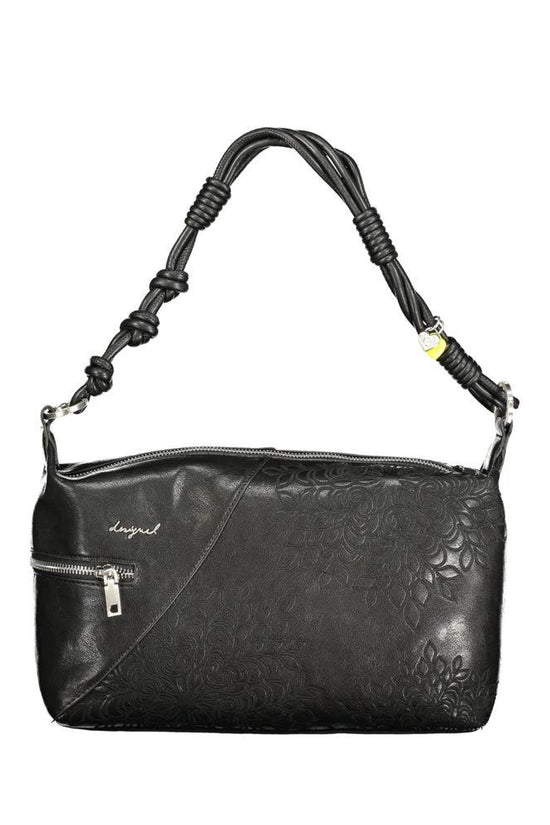 Desigual Schwarze Damen-Handtasche aus Polyurethan by Desigual
