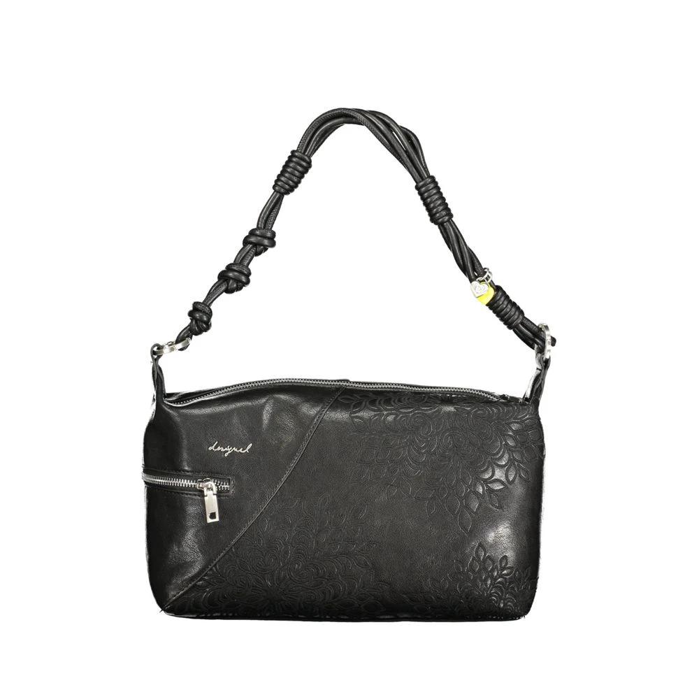 Desigual Schwarze Damen-Handtasche aus Polyurethan by Desigual