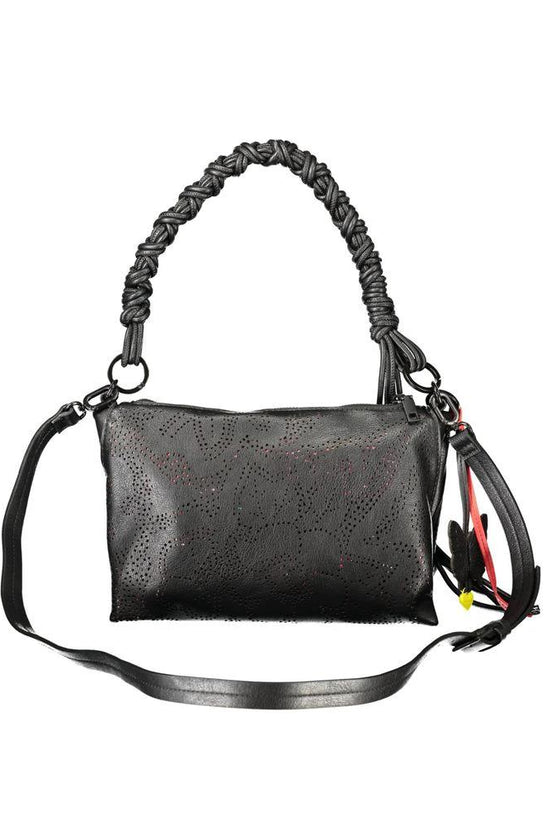 Desigual Schwarze Damen-Handtasche aus Polyurethan by Desigual