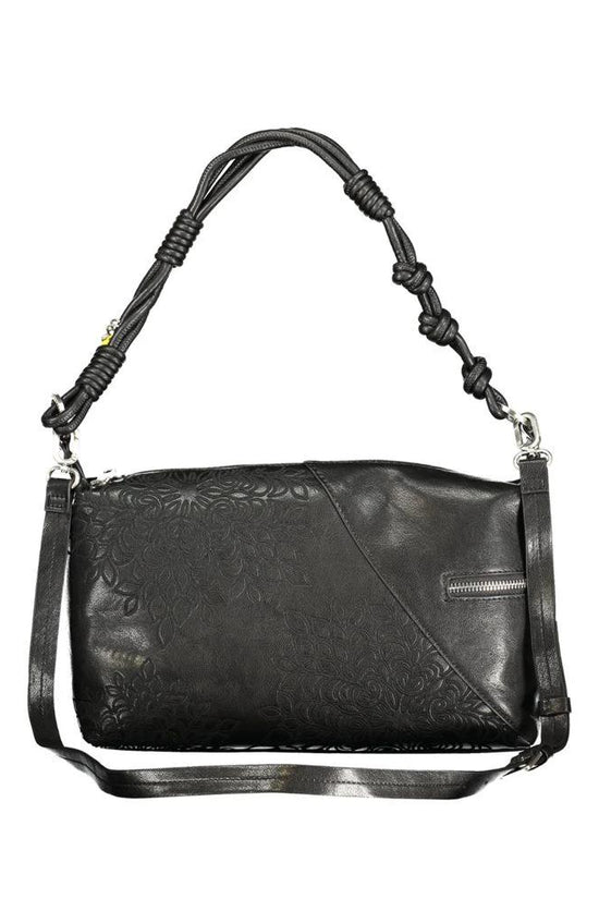 Desigual Schwarze Damen-Handtasche aus Polyurethan by Desigual