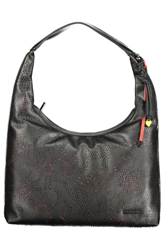 Desigual Handtasche aus schwarzem Polyurethan für Damen by Desigual