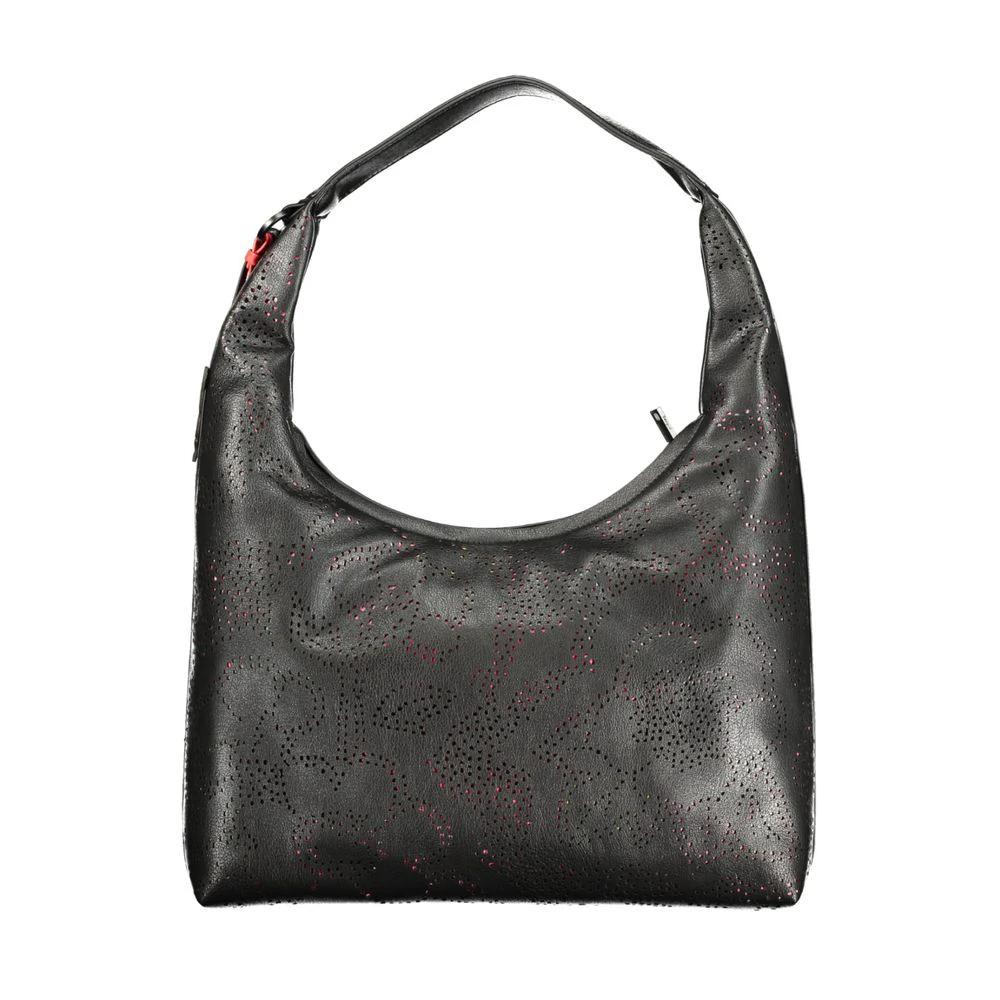 Desigual Handtasche aus schwarzem Polyurethan für Damen by Desigual