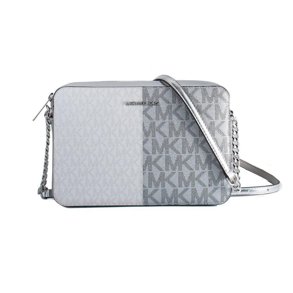 Michael Kors Graue Canvas Umhängetasche by Michael Kors