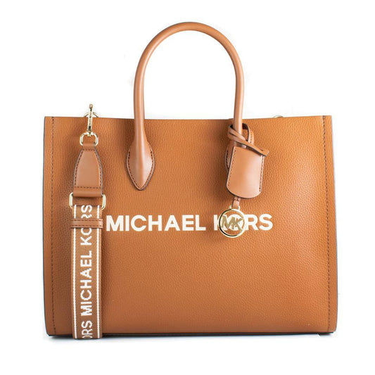 Michael Kors Braune Leder Schultertasche by Michael Kors