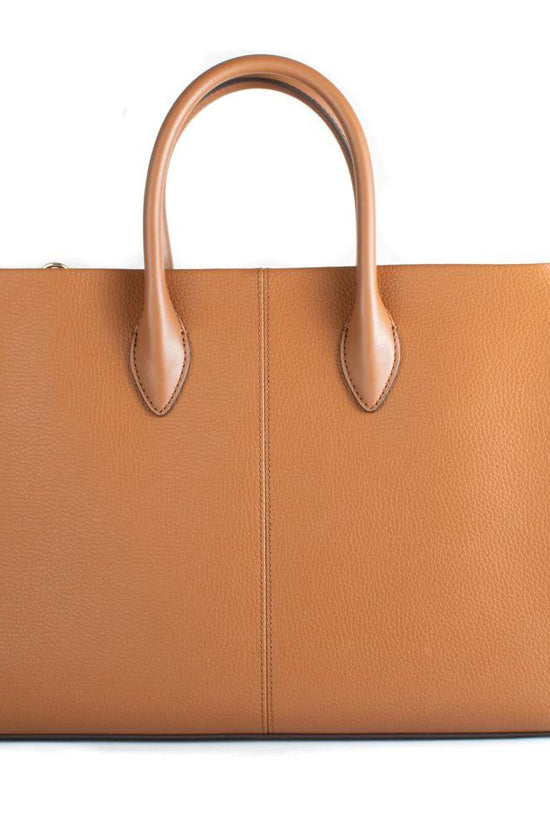 Michael Kors Braune Leder Schultertasche by Michael Kors