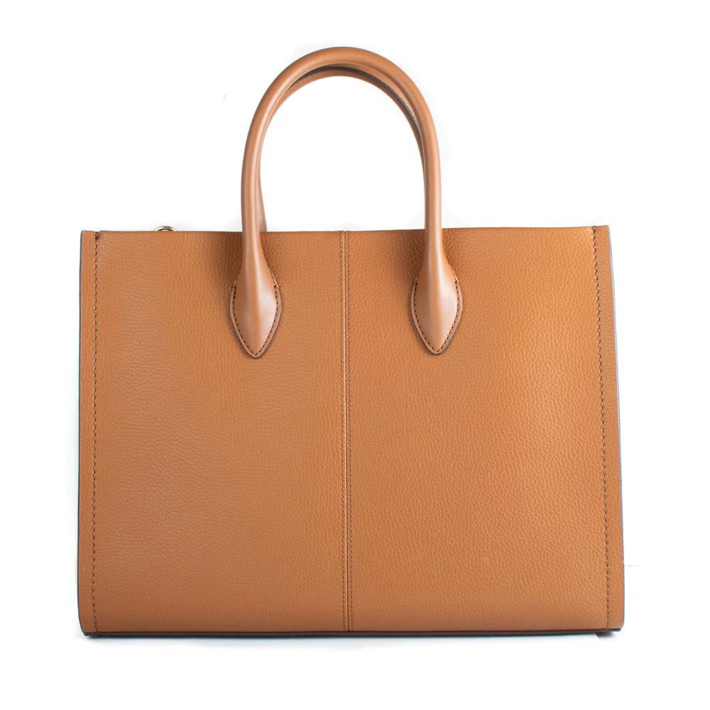 Michael Kors Braune Leder Schultertasche by Michael Kors