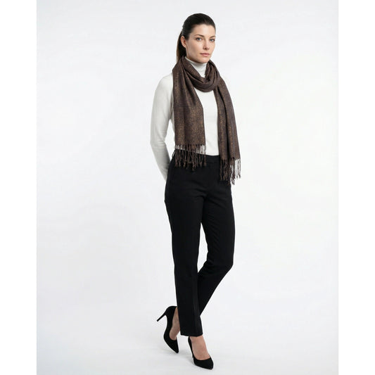Brunello Cucinelli Silberner Leinen-Schal by Brunello Cucinelli