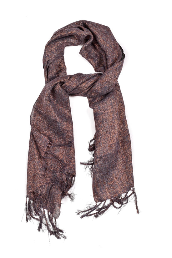 Brunello Cucinelli Silberner Leinen-Schal by Brunello Cucinelli
