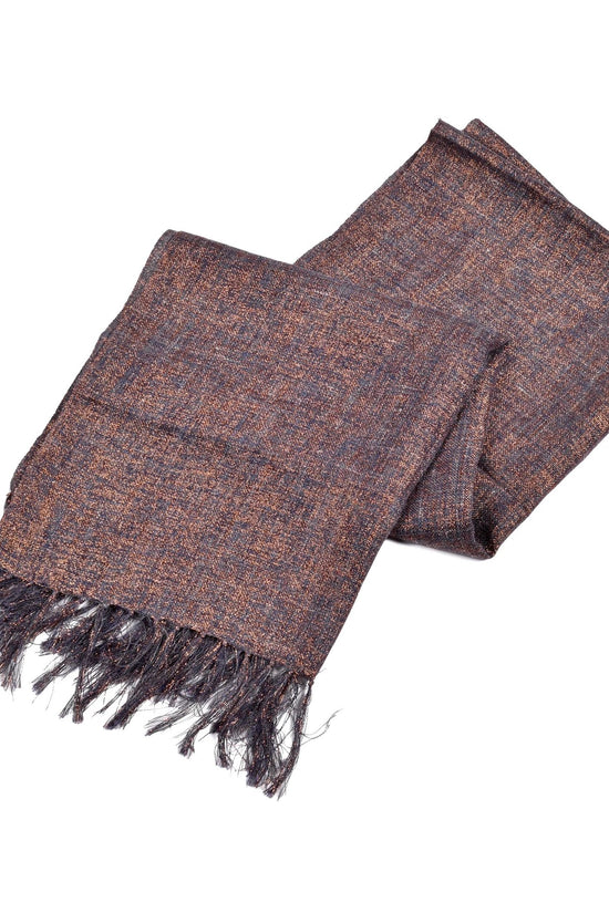 Brunello Cucinelli Silberner Leinen-Schal by Brunello Cucinelli