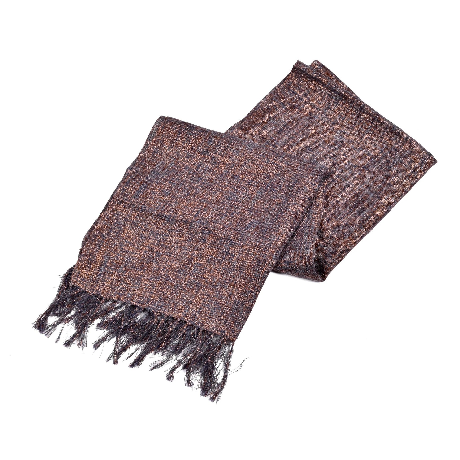 Brunello Cucinelli Silberner Leinen-Schal by Brunello Cucinelli