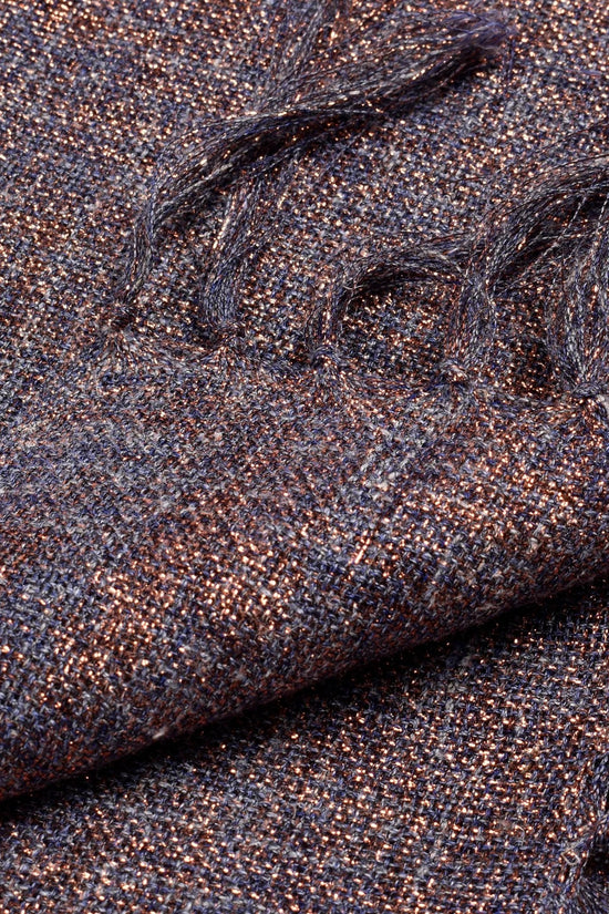 Brunello Cucinelli Silberner Leinen-Schal by Brunello Cucinelli