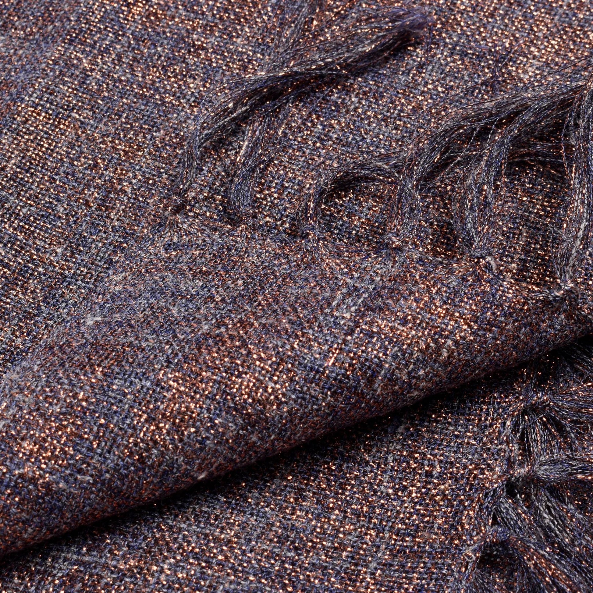 Brunello Cucinelli Silberner Leinen-Schal by Brunello Cucinelli