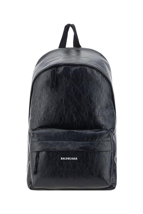 Balenciaga Schwarzer Rucksack aus Kalbsleder Bos Taurus by Balenciaga