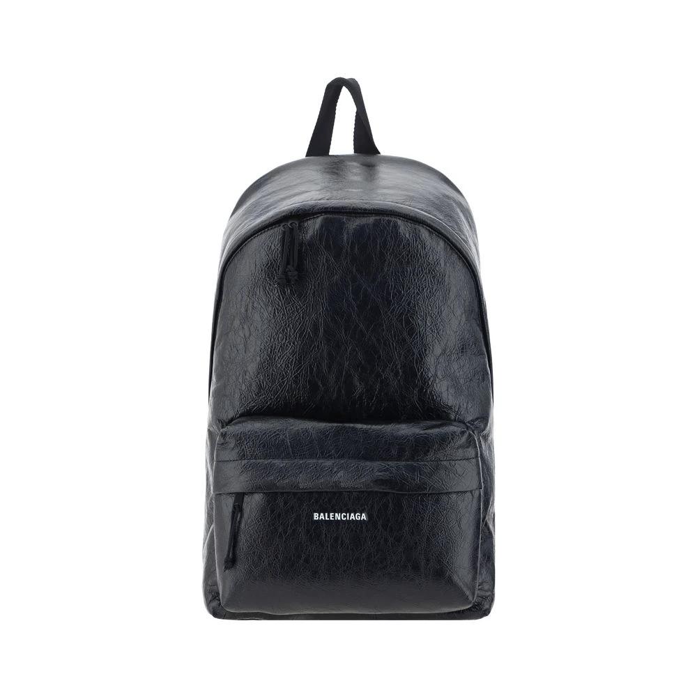 Balenciaga Schwarzer Rucksack aus Kalbsleder Bos Taurus by Balenciaga