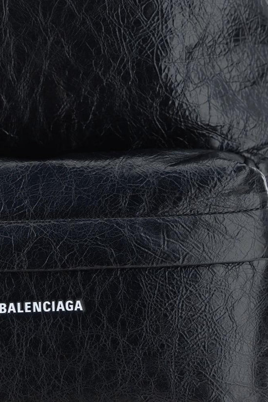 Balenciaga Schwarzer Rucksack aus Kalbsleder Bos Taurus by Balenciaga