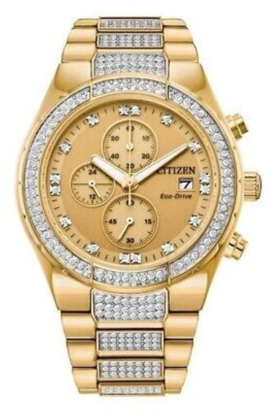 Citizen Armbanduhr aus Edelstahl in Gold by Citizen