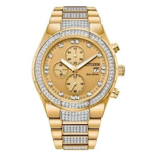 Citizen Armbanduhr aus Edelstahl in Gold by Citizen