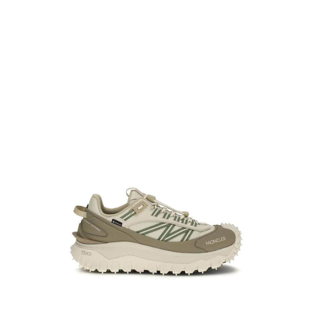 Moncler Beige Polyamid-Sneakers für sportliche Aktivitäten by Moncler