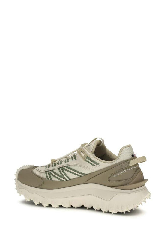 Moncler Beige Polyamid-Sneakers für sportliche Aktivitäten by Moncler