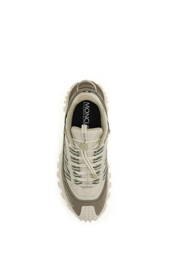 Moncler Beige Polyamid-Sneakers für sportliche Aktivitäten by Moncler